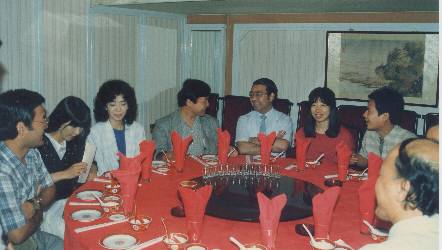 アクト・リコーダーアンサンブル台湾公演'87写真
