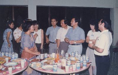 アクト・リコーダーアンサンブル台湾公演'87写真
